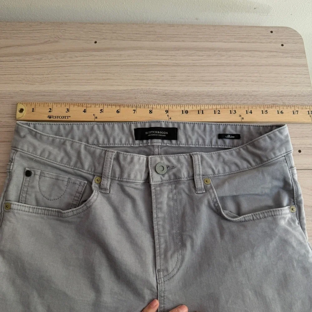 Scotch & Soda Skim Slim Fit Jeans Gray 31x27